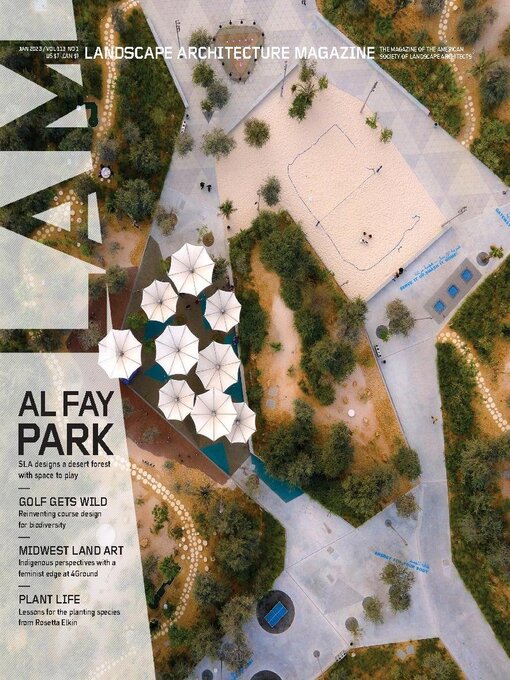 Title details for Landscape Architecture Magazine by American Society of Landscape Architects - Available